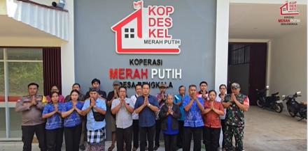 Terimakasih Kepada Bapak Presiden Republik Indonesia Atas Pembangunan Koperasi Desa Merah Putih